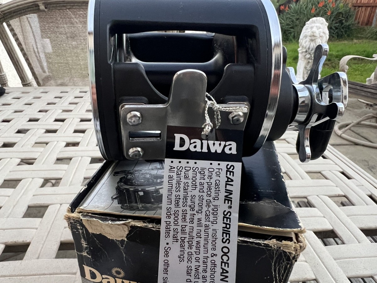 New Daiwa Sealine 400H Vintage Conventional Reel (Made In Japan