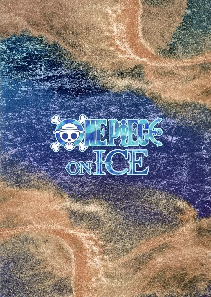 Programa de folletos One Piece On Ice 45 páginas coleccionables grandes