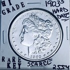 1903 S MORGAN SILVER DOLLAR HI GRADE GENUINE U.S. MINT RARE KEY COIN 2554 — photo 1