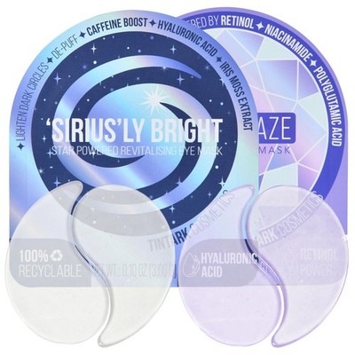 Ultimate Duo-pack Under Eye Patches 28 Pairs, 15-Min Revive Hydrogel Eye Mask...