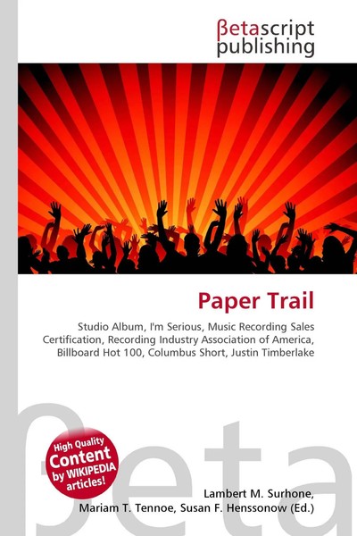 Lambert M. Surhone (U. A.) | Paper Trail | Taschenbuch | Englisch (2026)-image