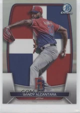 2023 Bowman Chrome WBC Flag Variations Refractor /499 Sandy Alcantara #WBC-19
