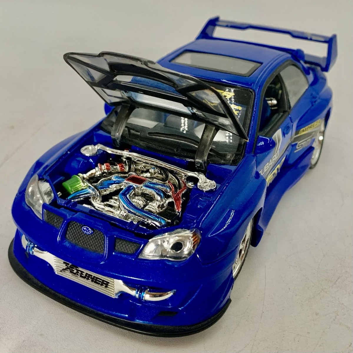 JDM Legend Car SUPARU IMPREZA WRX STI Street Diecast Model Car