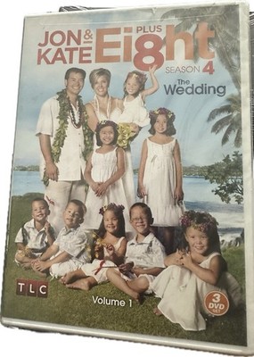 DVD Boxset Jon & Kate Plus Ei8ht - Season 4: The Wedding Vol 1 FACTORY SEALED