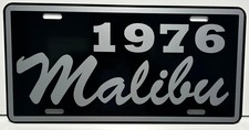 1976 76 Malibu Metal License Plate Fits Chevy Ss Custom Classic Hot Rod Garage 1976 76 Malibu Metal License Plate Fits Chevy Ss Custom Classic Hot Rod Garage
