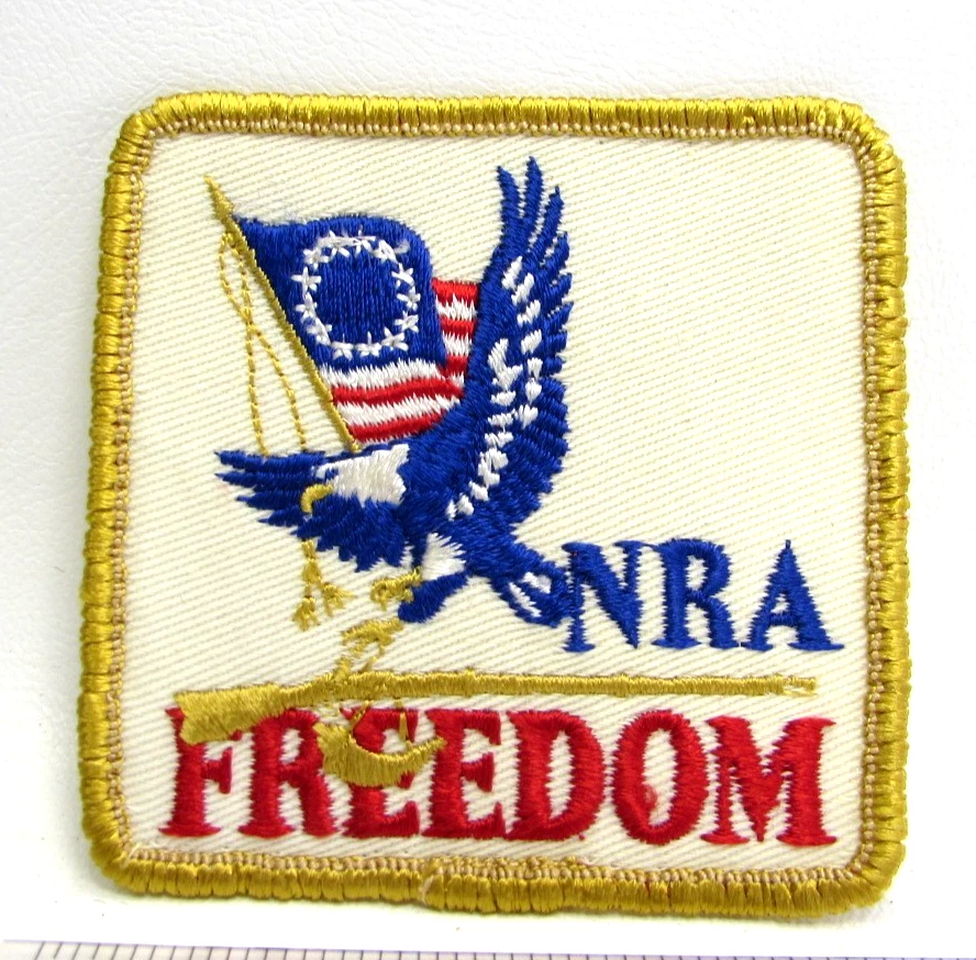 Chaqueta de Colección NRA Freedom Parche Bandera Águila Asociación Nacional del Rifle Foto 2 de 3