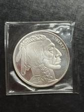 1 oz .999 Fine Silver Round 1 oz - Indian Head/Bison Round 100.00 per troy oz