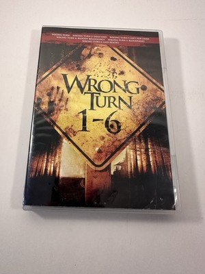 Wrong Turn 1-6 Collection DVD 6-Disc Set Horror RARE OOP Region 1
