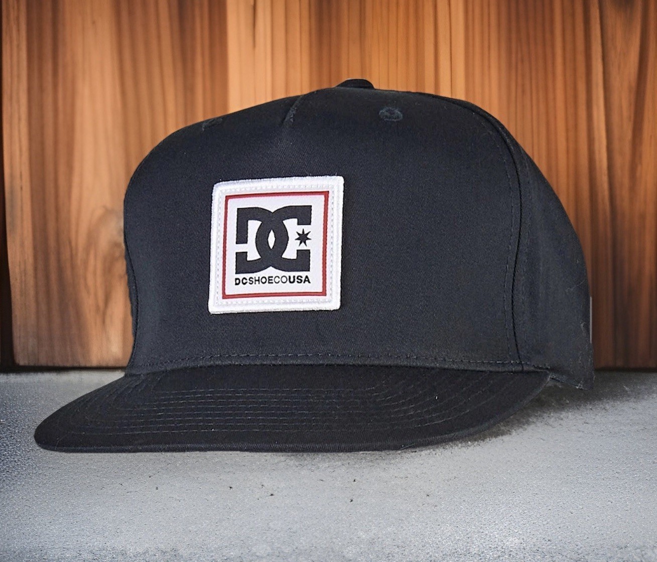 DC Shoes Skateboard SB Dunk Up Snapback Hat Rare Flat Brim New Fast Ship