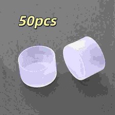 Clear End Cap Pipe Fitting Dust Cap Plastic External Thread Protective Cover Cap