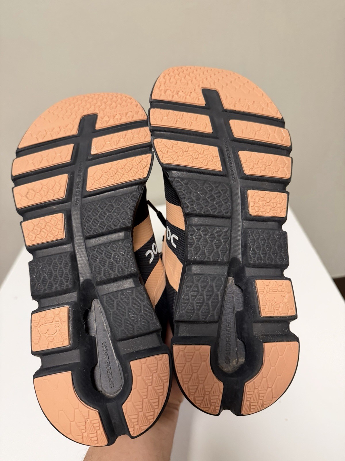 On Cloud Cloudrunner Waterproof Sneakers Fade Bla… - image 4