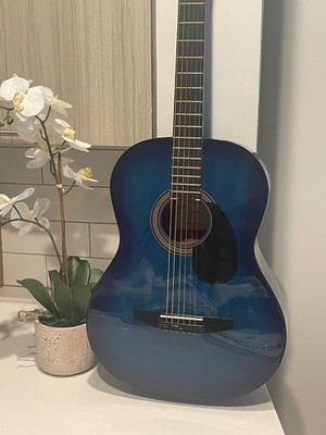 Johnson Acoustic Guitar - JG-100-BL - Acoustic Guitar - Blue