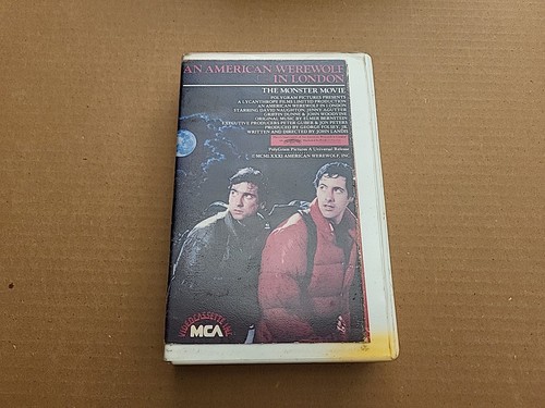 An American Werewolf in London 1981 MCA Rainbow Betamax Tape Beta (NOT VHS)