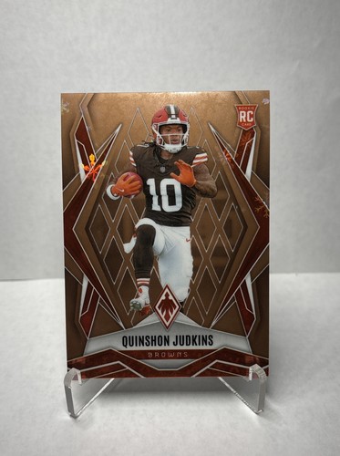 2025 Panini Phoenix #191 Rookie Quinshon Judkins Bronze Hyper Prizm #/50