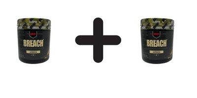 2 x Redcon1 Breach - Aminos, Tiger's Blood - 300g (65,00 EUR/kg)