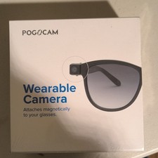 PogoCam Wearable Camera 5MP 720p HD Video Bluetooth USB Water Resistant