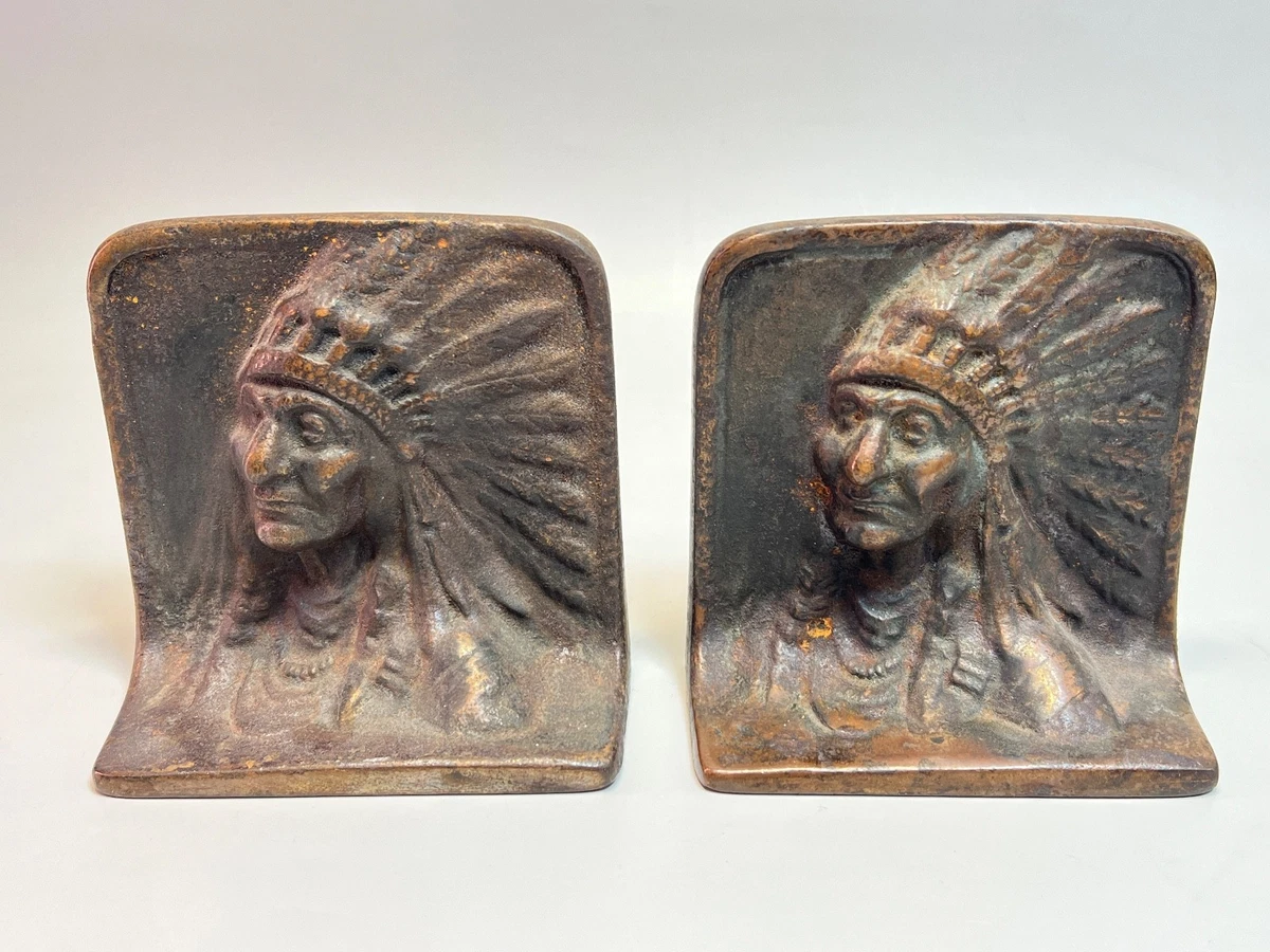 Antique Indian Bookends In Collectible Book Ends for sale | eBay