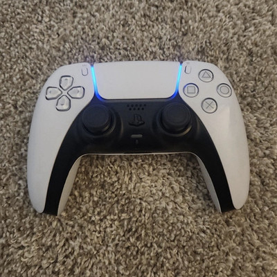Sony DualSense Wireless Controller for PlayStation 5 Console, White/Black
