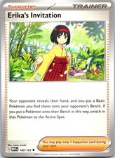 Erika's Invitation Uncommon SV: Scarlet & Violet 151 160/165 NM