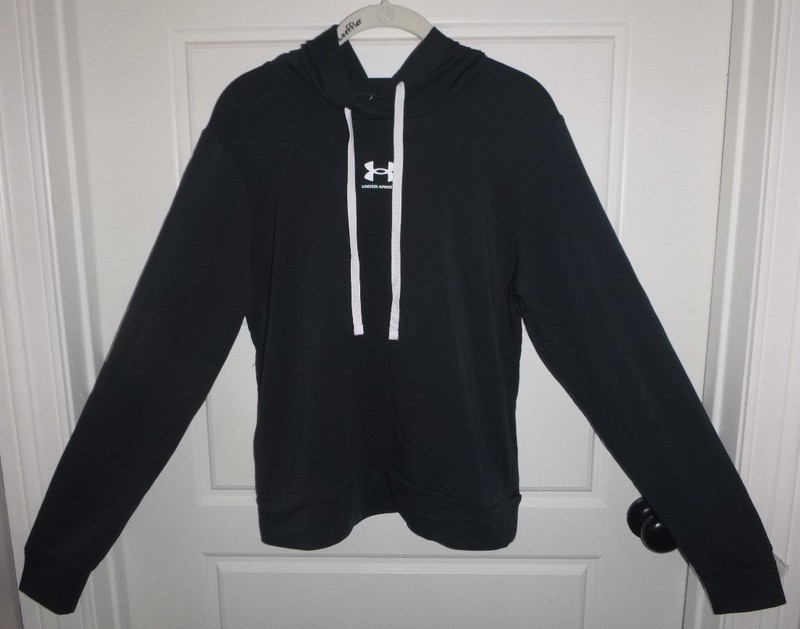 Under Armour Black Pullover Hoodie-Women's Sz Large-NWT-$65