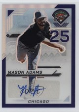 2025 Panini Prospect Edition Purple Prizm Signatures /125 Mason Adams #172 Auto