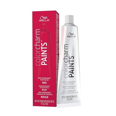 2 PACK Wella Color Charm Paints Hair Dye Intermixable Semi-Permanent Hair Color