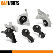 Fit For 15-17 Honda CRV CR-V 2.4L 5pc Automatic Motor Mount Kit Engine Mount Set