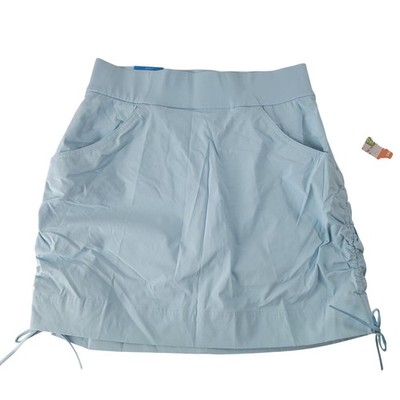 Columbia Women's XS Skort Active Fit Omni Shield Light Blue Skirt Shorts NWT