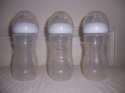 philips avent baby bottles lot 11 oz  lotgrey bag