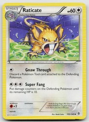 Raticate 105/149 Boundaries Crossed Uncommon