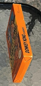 Donkey Kong Classics Box/Manual/Game-Nintendo NES 1988 Tested/Works *Authentic*