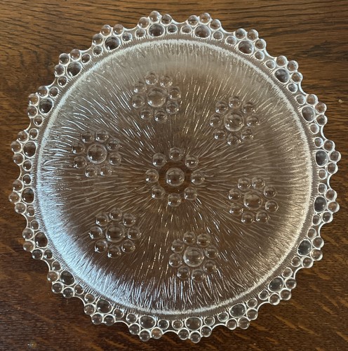 Vintage 10 Pc Masserini Barocco Textured Bubble Lace Plates Cups Set Made Italy - Picture 7 of 15