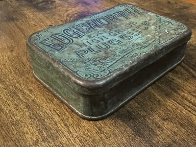 edgeworth plug slice tobacco tin Edgeworth Tobacco Tin Extra High Grade Plug Slice, Larus & Bro Co