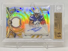 2015 Rookie GOLD REFRACTOR /99 Melvin Gordon BGS 9.5/10 GEM RPA Auto RC POP 6