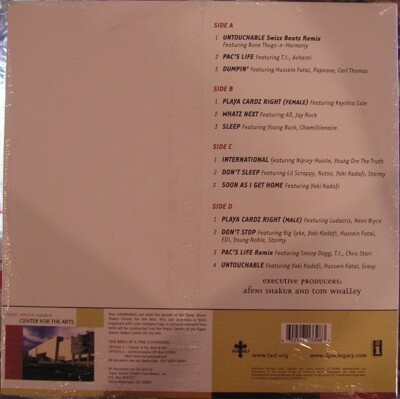 2Pac / Pac's Life 2006 US 2LP Interscope Records B000802501 Bone