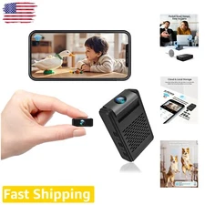 Wireless Mini Security Camera: 4K Resolution with Night Vision & Easy Install