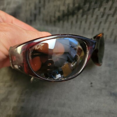MAUI JIM MJ142-10 VOLCANO BRONZE POLARIZED GLASS LENS SUNGLASSES