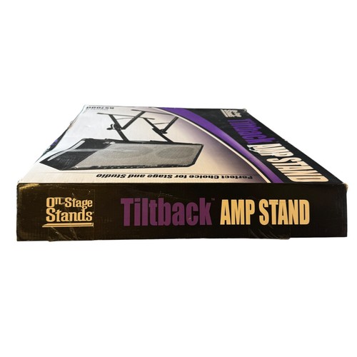 On-Stage Stands RS700 Tiltback Amp Stand NEW OPEN BOX - Zdjęcie 2 z 7