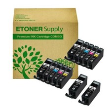 12-PACK Ink Cartridge Set PGI-225/CLI-226 for PIXMA MG8120 Inkjet Printer