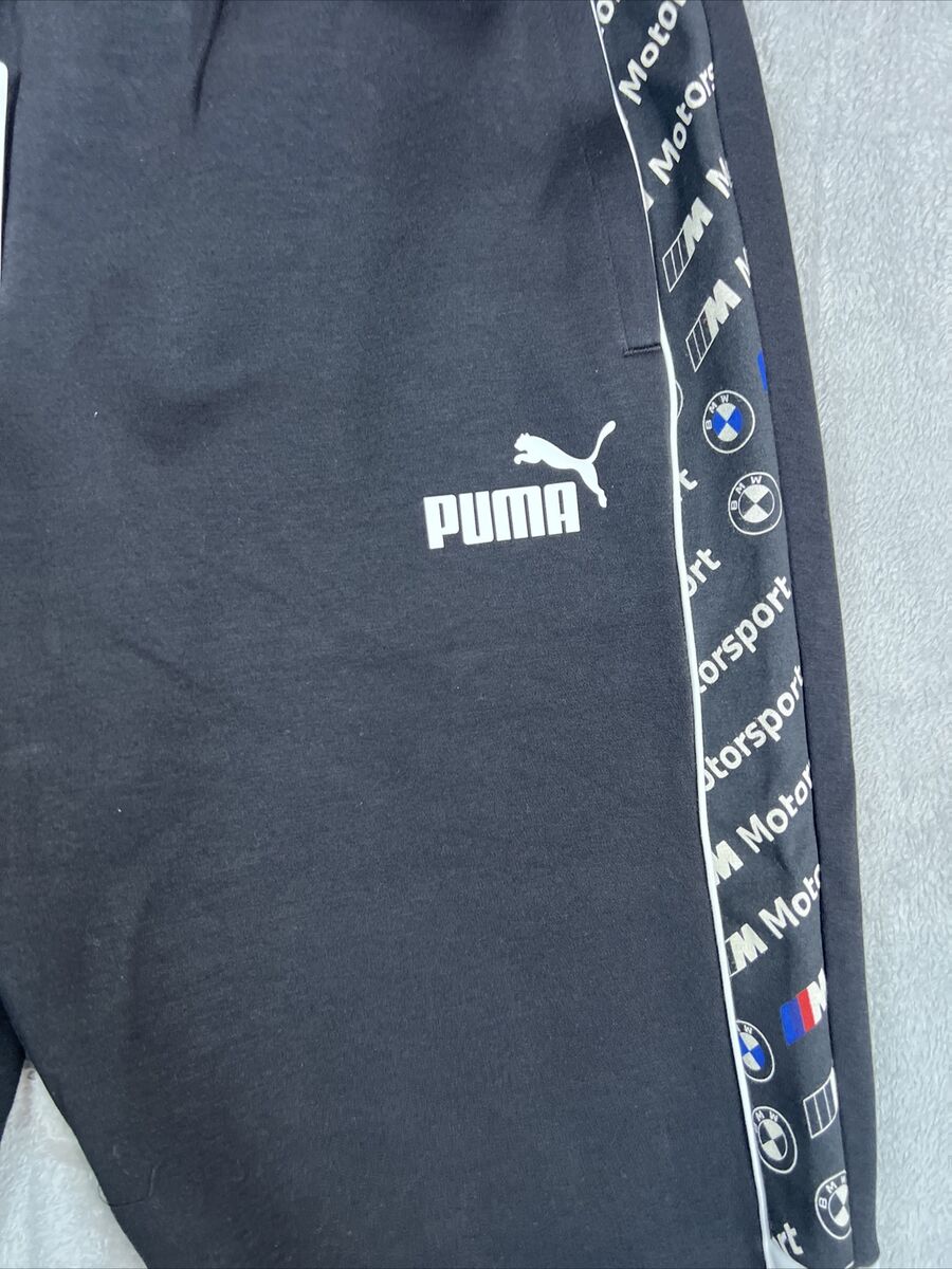 Puma BMW Motorsport SDS Black Sweatpants Mens 2XL New 621867