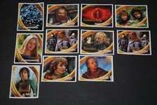11 Kinder Riegel Sammelbilder Herr der Ringe Die Zwei Türme Sticker Aufkleber