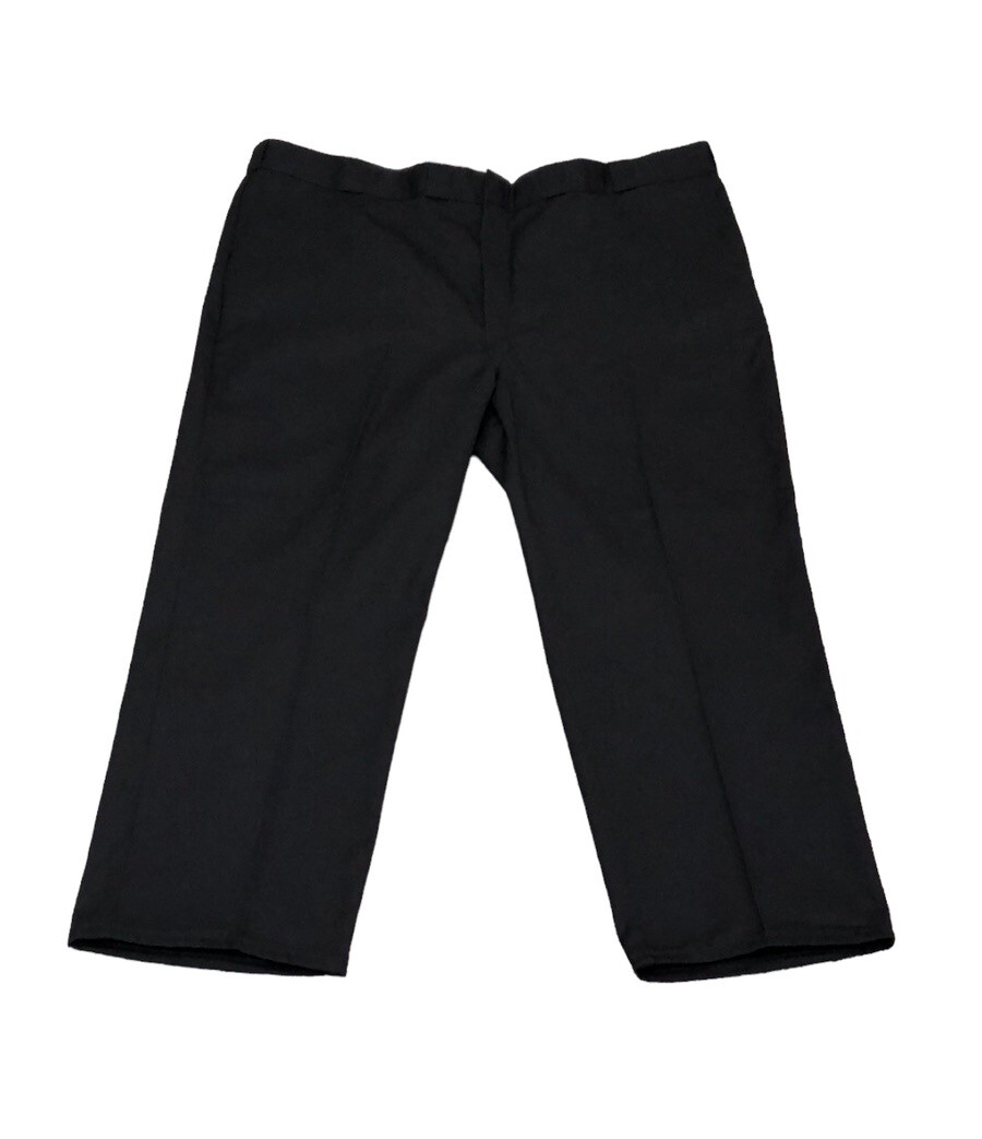 NWT Dickies 874 Work Pants Size 52x30 Black Pleat Front Industrial Style