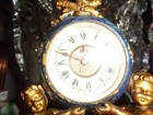 French Enamel and Gilt Clock — photo 2