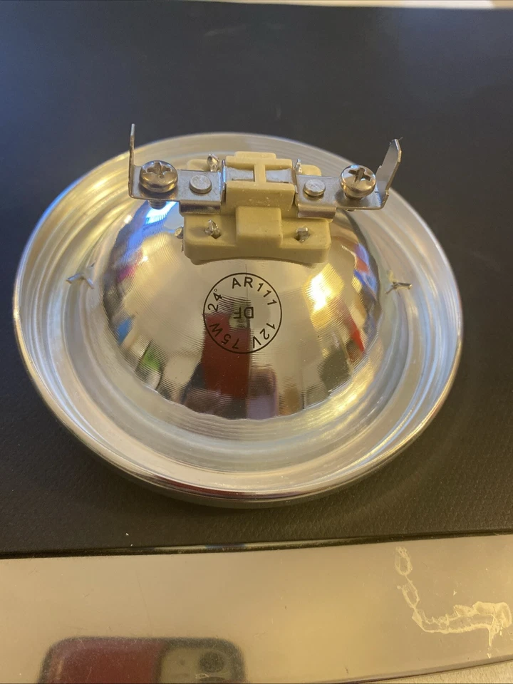 Long Life AR111/75/H 12V 75W 12V G53 Screw/Slip On  Bulb New Reflector 25 Degree - Image 4 of 4