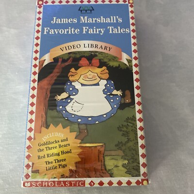James Marshall's Favorite Fairy Tales (DVD, 2000) NEW Sealed