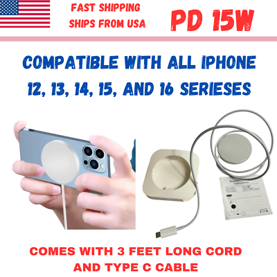 Caricatore Wireless Auto agnetico da 15W Ricarica, agsafe