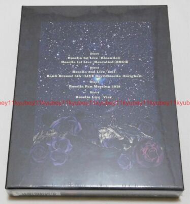New Roselia 2017-2018 LIVE BEST Soweit 4 Blu-ray Photobooklet