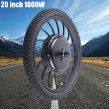 20 inch Hub Motor Ebike Front Wheel Electric Bicycle Motor Conversion Kit 48 V