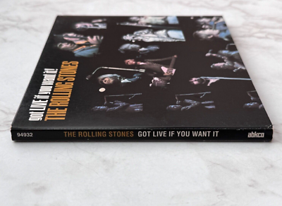 The Rolling Stones Got Live If You Want It CD SACD Gold Disc