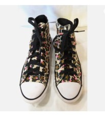 Converse Chuck Taylor ALL STAR High Top Shoes multi-colored - KIDS SIZE 3, VG 